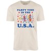 Party Time in The U.S.A. - Unisex T-Shirt - Image 4