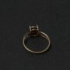 10k Gold Ring w/ Garnet / size: 6.5 - Image 5
