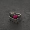 Silver Ring / size: 6.75