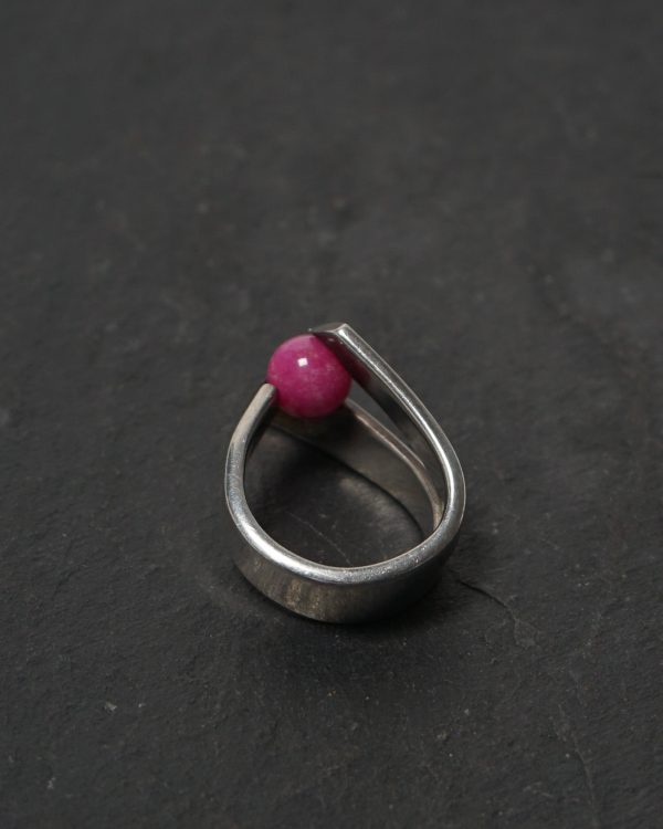 Silver Ring / size: 6.75 - Image 5
