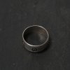 Silver Band Ring / size: 12 - Image 2
