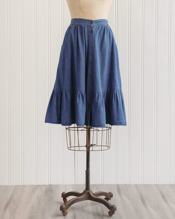 Port Ewen Denim Skirt